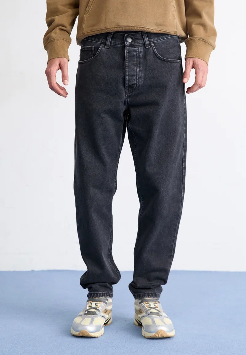 NEWEL PANT MAITLAND - Jeans Tapered Fit - black stone washed