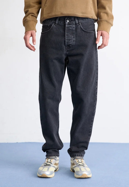 NEWEL PANT MAITLAND - Jeans Tapered Fit - black stone washed